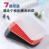 Cubitera de Silicona para Verano 160 Cuadrados 1cm Cubito Pequeño Cubito de Hielo Caja de Hielo de Silicona Casera Cubito de Hielo Caja de Almacenamiento de Hielo