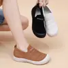 Zapatos de Mujer al por Mayor, Zapatos de Tela del Viejo Pekín, Nuevos Zapatos de Caminar para Mujer estilo Primavera, Versátiles Antideslizantes Cómodos Zapatos para Mamá
