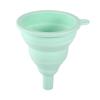 Funil de Silicone Pequeno Divertido Boca Pequena Dobrável Vazamento de Óleo Vazamento de Vinho Mini Dosador de Óleo Fácil de Limpar Funil Líquido para Temperos