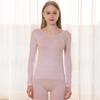 Ropa interior cálida sin costuras Longsha para otoño e invierno, ropa interior fina para mujer, ropa ajustada para otoño, conjunto de pantalones de otoño
