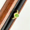 Anillo de Jaspe de Jade Hetian Natural Anillo de Rombos de Jade Venta al por Mayor de Fábrica Dropshipping 1036