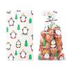 Bolsa de Doces de Natal Velho Boneco de Neve Festa de Feriado Bolsa de Presente Biscoito Biscoito Bolsa de Doces de Natal