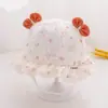Sombrero de Bebé Niños Bebé Primavera y Otoño Delgado Bebé Verano Princesa Lindo Ajustable Parasol Sol Sombrero Cubo