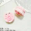 Muñeca Linda Sándwich Galleta Comida Juego Resina Accesorios Pegamento Crema DIY Dibujos Animados Pasador Agujero Hebilla de Zapato Joyería