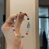 2025 Nova Pulseira Pixiu Colorida de Contas Tecida à Mão Retro Versátil High-End Clareadora
