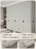 Sensación de piel membrana onda sonido suave lámina pegatina renovación muebles cambio de color autoadhesivo puerta pared blanca gabinete refrigerador engrosado caqui gris leche
