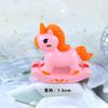Enfeites Decorativos para Bolo de Aniversário Unicórnio Crianças Bebê Dia dos Cem Anos Cavalo de Tróia Cavalo de Balanço Arco-íris Plug-in