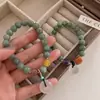 Novo Bracelete de Jade com Fivela de Paz Estilo Chinês para Mulheres, Design de Nicho Verão Ins, Bracelete de Luxo, Modelo 2026 Novo Joia