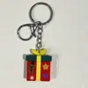 Nuevo Llavero de Muñeco de Navidad Árbol de Navidad Papá Noel Calcetines de Navidad Hebilla Plateada Accesorios Adornos Colgante Hebilla Plateada