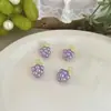 Cuentas de uva de colores pastel, cuentas con colgante de fruta, cuentas sueltas para colgantes hechos a mano DIY, decoraciones para fundas de teléfono, accesorios para pulseras al por mayor