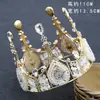Decoração de Bolo Coroa de Pérola Enfeites Mini Coroa de Strass Adereço de Cabeça para Festa de Aniversário Coroa para Vestido de Casamento