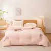 Colcha de grau A, segura para bebês, estilo japonês, cor sólida, 100% algodão e fibra de soja, disponível nos tamanhos de solteiro e casal, espessa para uso no inverno e adequada para primavera e outono