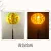 Faroles de Tela, Redondos, Estilo Chino Nuevo, Pintados a Mano, para Colgar en Árboles de Calle en Zonas Turísticas, Decoraciones de Calles Comerciales, Iluminación Moderna Minimalista para el Hogar