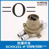 Interruptor à Prova de Explosão Marinho de Cobre Estrela DCHH202-2/2A/3/4 À Prova d'Água 380V16A/Certificado CCS Certificado à Prova de Explosão