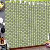 Cortina de Hilo de Lluvia con Lentejuelas Fluorescentes de 1*2m Accesorios de Decoración para Fiesta de Cumpleaños Infantil Lluvia de Seda de Borlas Neón