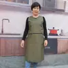 Bata de Usar al Revés, Delantal Impermeable y a Prueba de Aceite de Manga Larga, Ropa Protectora para Cocina Casera, Ropa de Trabajo para Hombres y Mujeres, Resistente a las Manchas y Ligera