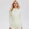 Conjunto Esportivo Caijue Amazon para Mulheres, Camisa Polo Falsa de Duas Peças, Saia de Golfe de Secagem Rápida de Manga Longa, Conjunto de Tênis