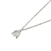Série de Natal Luochen Colar Pingente Chapéu de Natal Cravejado de Diamante Moda para o Dia a Dia Nicho Corrente para Clavícula Super Brilhante Joias