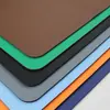Alfombrilla de ratón grande, alfombrilla de escritorio de cuero de doble cara, alfombrilla de goma para teclado de oficina, alfombrilla gruesa de color sólido para escritorio