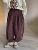 Pantalones de Otoño para Niñas 2026 Nuevo Estilo Pantalones Harem Infantiles de Otoño Estilo Coreano Pantalones Deportivos para Niñas Pantalones de Ropa Infantil de Moda