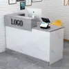 Balcão de Bar Caixa Pequeno Simples Moderno Loja de Conveniência Loja de Chá com Leite Salão de Unhas Recepção Salão de Cabeleireiro Loja de Roupas Armário
