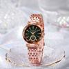 23 Novo Estilo Luz Luxo Moda INS Estilo Cinto de Aço Vida Relógio Impermeável Relógio Feminino Relógio de Quartzo Personalizado Feminino