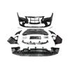 Adecuado para modificación de Dragón Asiático rejilla de panal de abeja de gran cobertura cara frontal Lexus LS parachoques delantero modificación de parachoques