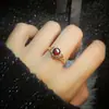 Anel de Diamante Carat Diamante Quebrado Simulado Joias de Casamento para Casal Japonês e Coreano Presente para Namorada Anel de Casamento de Diamante