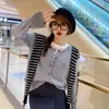Oso Pequeño Ropa de Abrigo Otoño e Invierno Suéter de Manga Larga Ropa de Abrigo para Mujer Cárdigan Pequeño Chaqueta Tejida Fina de Nuevo Estilo
