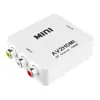Convertidor AV a HDMI directo de fábrica Conmutador AV a HDMI AV2HDMI compatible con 1080p