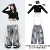 Disfraz de jazz para niñas, atuendo de actuación fresco y elegante de manga larga para niños, perfecto para actuaciones de jazz en escenario y street dance