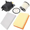 Kit de mantenimiento de filtro de aire adecuado para el modelo Land Rover Freelander 2 06-14 Mk2 versión diésel 2.2 TD4