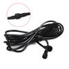 Línea de luz solar DC5.5 exterior impermeable cable de extensión de 5 m cable de alimentación de doble pin para reflector solar venta al por mayor