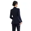 Novo Traje Profissional Outono/Inverno 2026: Terno Blazer de Manga Longa com Três Botões e Calça para Mulheres, Conjunto de Duas Peças para Funcionários de Joalheria