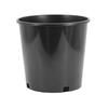 Fornecimento direto da fábrica 2 vasos de galão redondos grosso preto base de viveiro de plástico plantio 2 2 galões vasos atacado