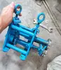 Máquina manual de dobrar bordas, máquina de isolamento e crimpagem de chapas metálicas, máquina de costura, máquina de nervurar e de prensar tambores em aço inoxidável, máquina integrada de gravação e dobrar bordas