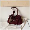 2026 Nueva Bolsa de Nube Plegada para Mujer, Bolso de Hombro de Alta Gama para Viajes Diarios de Gran Capacidad, Bolso Cubo Versátil Vintage de Mano