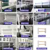 Acero Vidrio Aluminio Vidrio Estante para Reactivos Estante de Almacenamiento de Laboratorio Estante para Banco Experimental Banco Lateral Estante para Medicamentos PP Anticorrosivo Otros