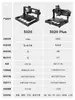 Grabadora Láser Pequeña Portátil Máquina de Marcado Husillo de 500W CNC3020/max/plus Máquina de Corte CNC