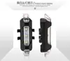 Luz trasera para bicicleta transfronteriza luz para bicicleta de montaña luz trasera para ciclismo luz de carga USB luz trasera de advertencia equipo para bicicleta