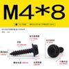 Parafusos Autoatarraxantes Sextavados Externos com Flange Dentada Zinco Preto Aço Inoxidável 304 M3~M8 Parafusos Autoatarraxantes Padrão Guangdong Gbwa