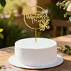 Decoración para Pastel de Acrílico Estilo Ins Transfronterizo Día de la Mujer Inserto Postre Fiesta Fiesta Suministros Descuento por Cantidad Grande
