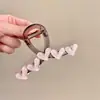 Pinza de Garra de Acrílico Estilo Coreano para Mujer 2025 Nuevo Tamaño Grande para Cabello Grueso, Pinza de Tiburón de Gama Alta para la Parte Posterior de la Cabeza