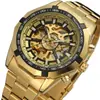 Dropshipping Reloj Mecánico Impermeable Totalmente Calado Automático Completo Para Hombre Reloj de Hombre Reloj con Correa de Acero Silencioso
