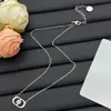 Nuevo Modelo 2025 Toma Real Collar Cd con Pedrería Vintage Marca D para Mujer, Collar de Cerdo de Lujo de Gama Alta, Venta al por Mayor desde el Fabricante