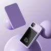 Carregamento rápido transfronteiriço sucção magnética carregamento sem fio grande capacidade 10.002 milhões de mA power bank mini ultra pequeno portátil fonte de alimentação móvel