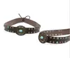 Accesorios para Sombreros de Venta Caliente Transfronteriza al por Mayor Sombreros Unisex Europeos y Americanos con Correas de Sombrero de Vaquero de Cuero de PU y Cordones de Cuero