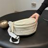 Bolso Pequeño de Lona Casual para Mujer 2026 Nuevo de Moda Verano Bolso Cruzado Bolso de Pecho Deportivo Bolso de Tela Versátil Riñonera para Mujer