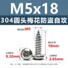Tornillos Autorroscantes Torx de Cabeza Redonda de Acero Inoxidable 304 con Columna, Antirrobo, M2 M2.3 M3 Cabeza de Hongo Cola Puntiaguda Torx Tornillos para Madera Al por Mayor