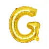 Globos de Letras de 32 pulgadas Decoración de Fiesta de Cumpleaños Nochevieja Plata Oro Arreglo de Boda Globos de Letras de Película de Aluminio Venta al por Mayor